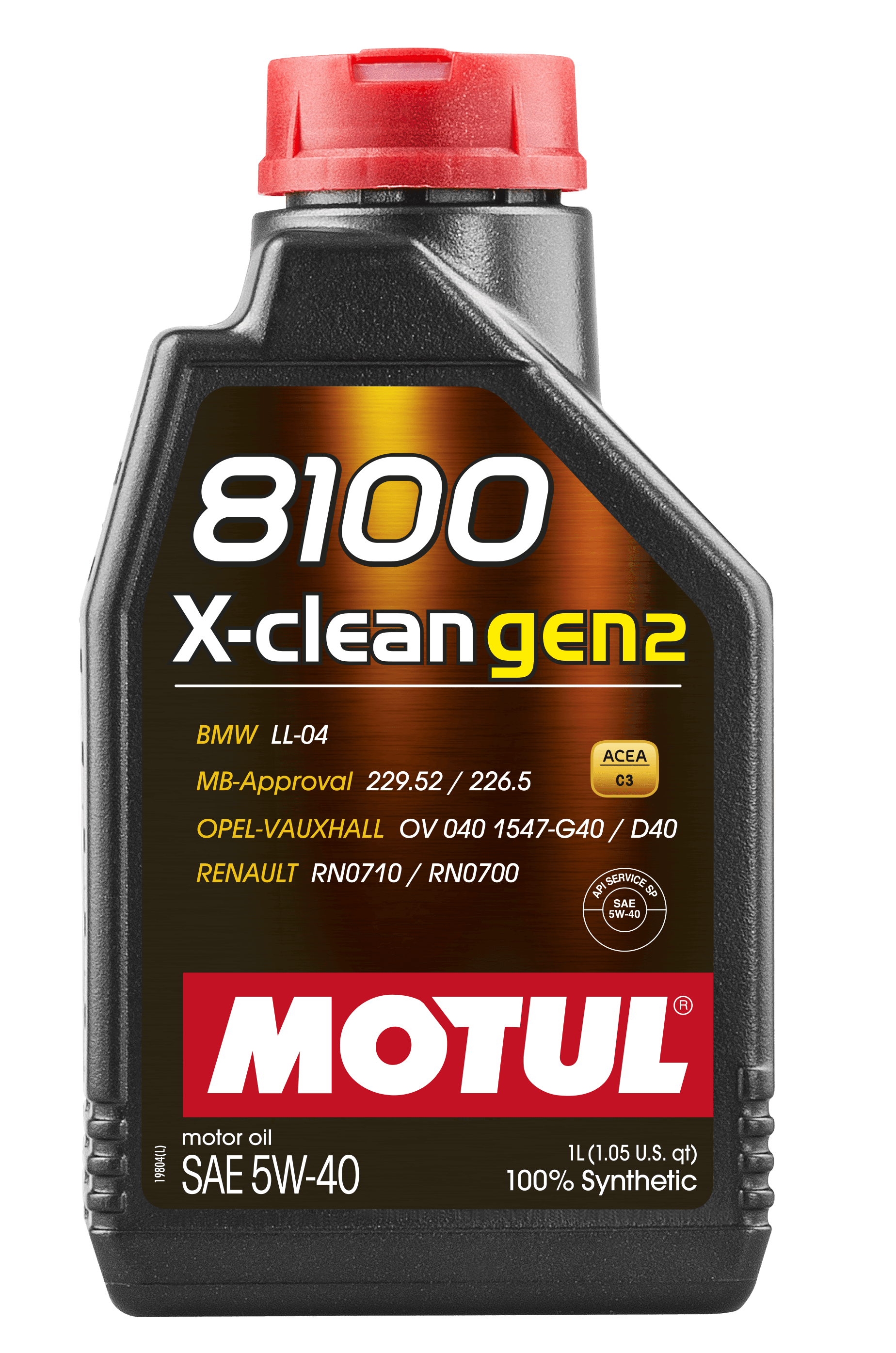 Motul 8100 X-clean gen2 5W-40