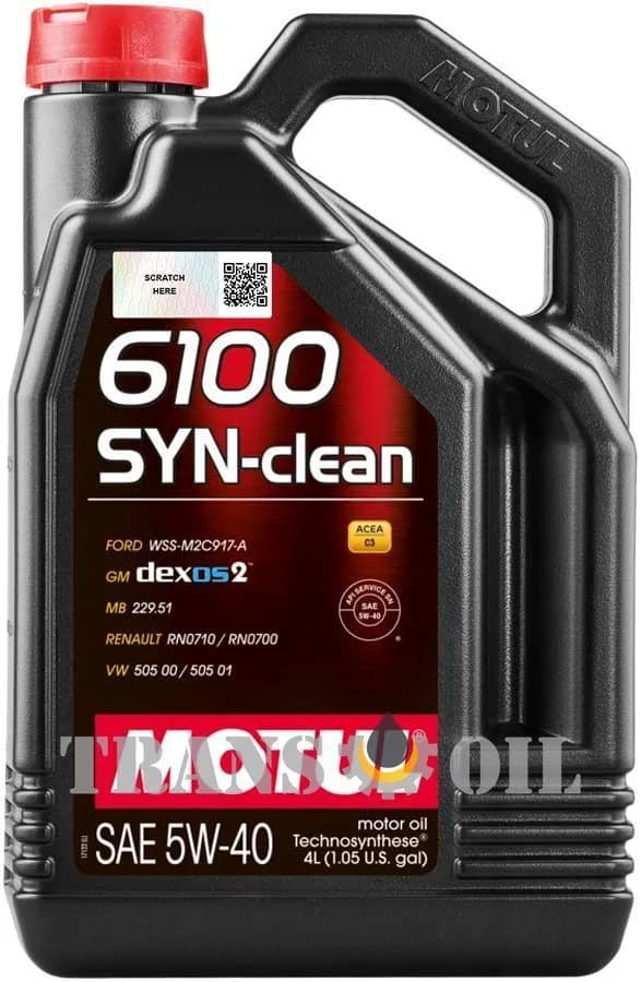 Motul SYN-Clean 5W-40 6100 4л