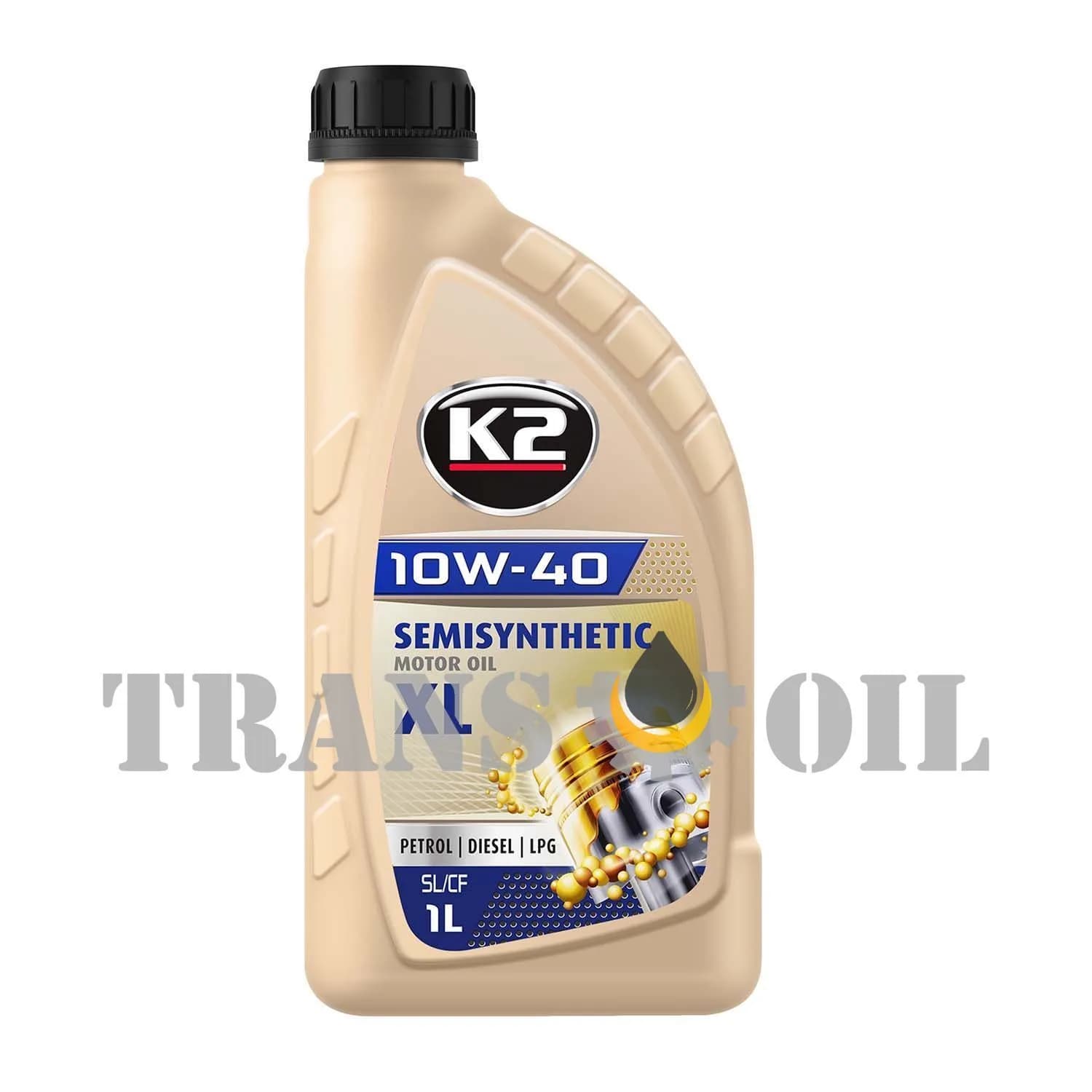 K2 SEMISYNTHETIC MOTOR OIL XL 02041E
