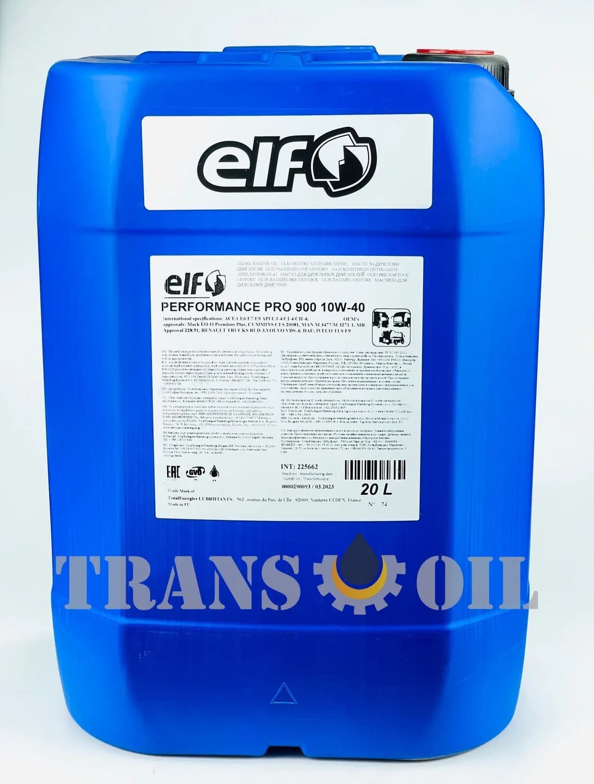 Elf Performance Pro 900 10W-40