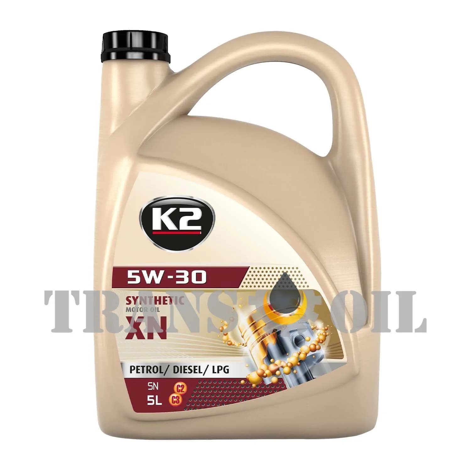 K2 SEMISYNTHETIC MOTOR OIL XN 01505E
