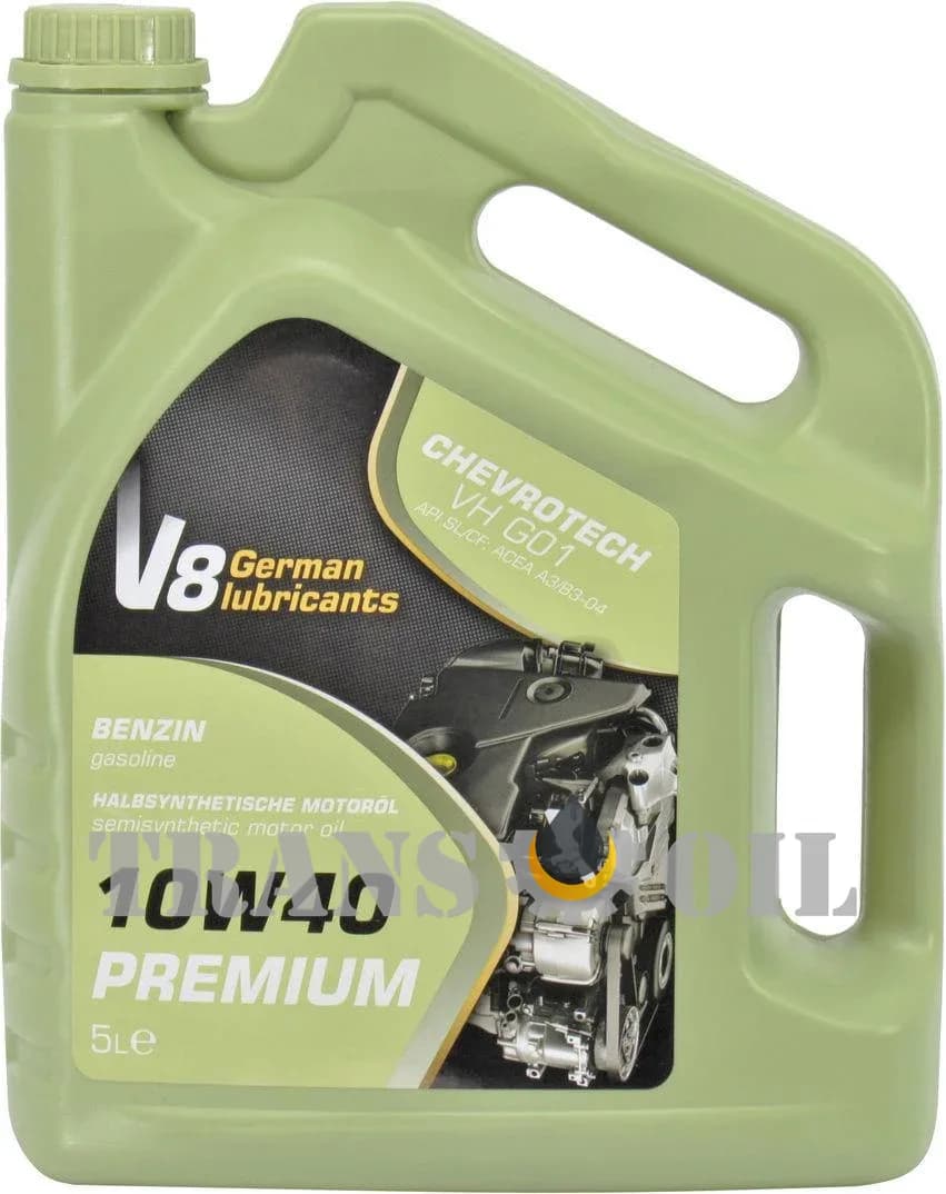 V8 PREMIUM 10W-40 SM/CF 5л