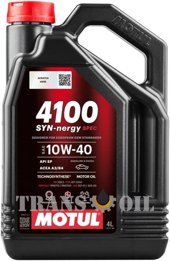 Motul 4100 Syn-nergy Spec 112891,