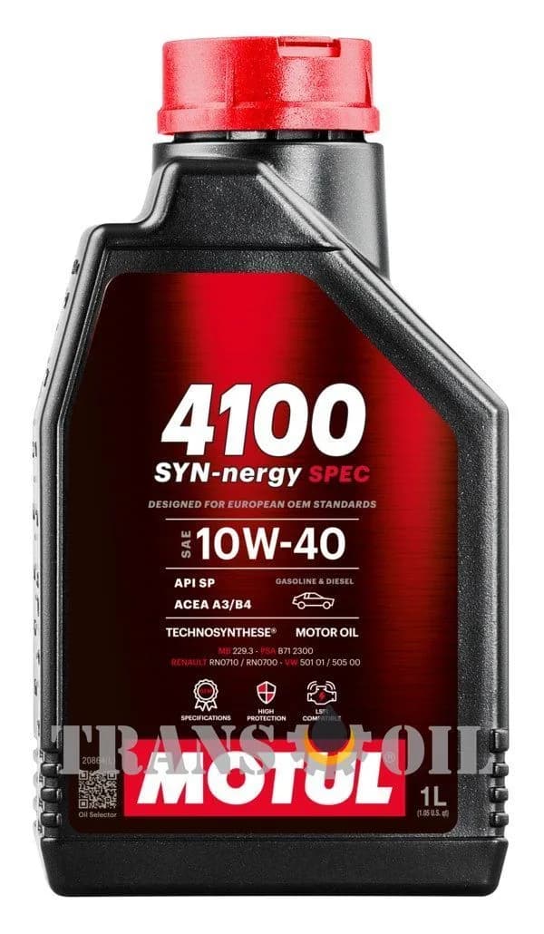 Motul 4100 Syn-nergy Spec 112890, 10W-40