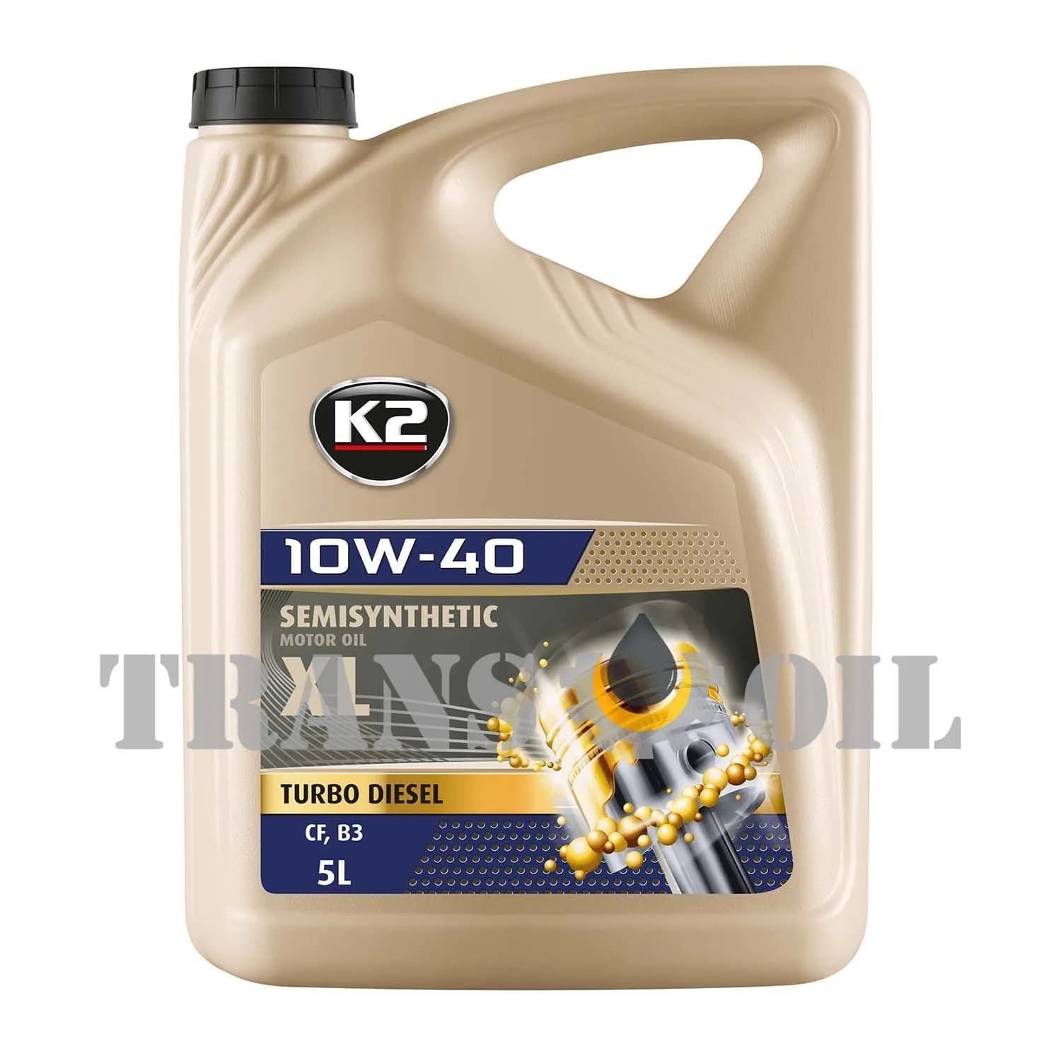 K2 SEMISYNTHETIC MOTOR OIL XL TURBO DIESEL 02055E