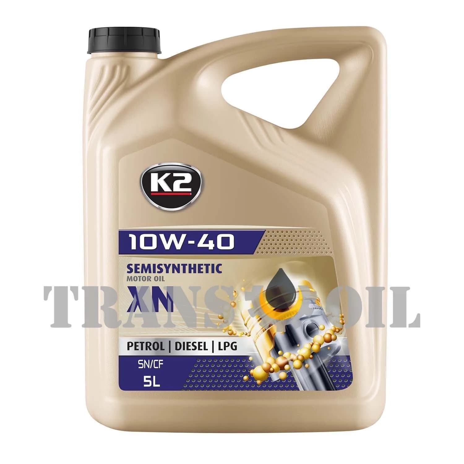 K2 SEMISYNTHETIC MOTOR OIL XN 02075E