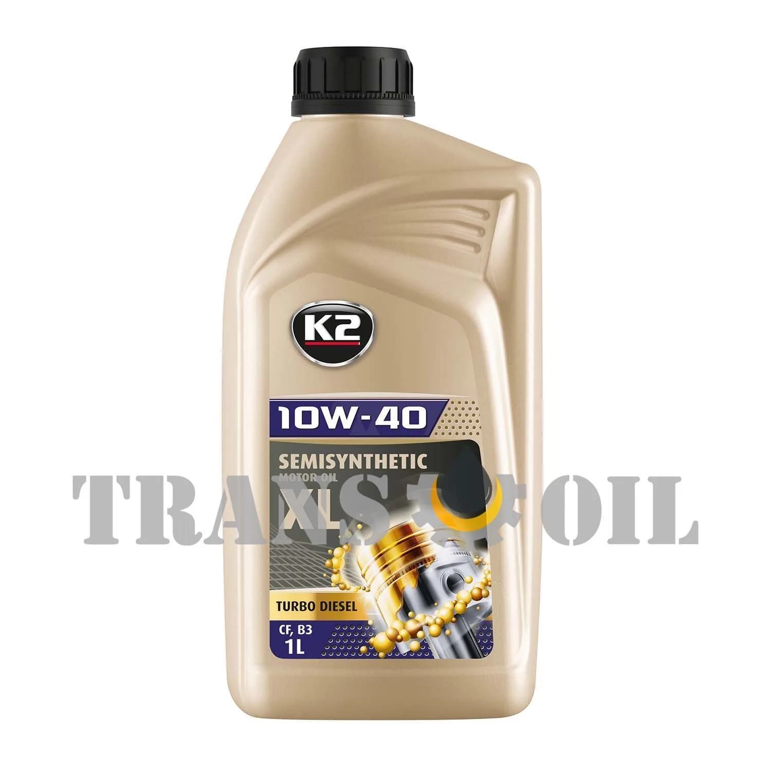 K2 SEMISYNTHETIC MOTOR OIL XL TURBO DIESEL 02051E