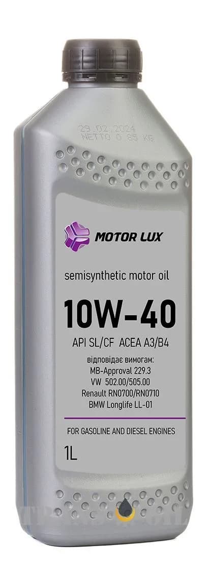 Motor Lux Semisynthetic