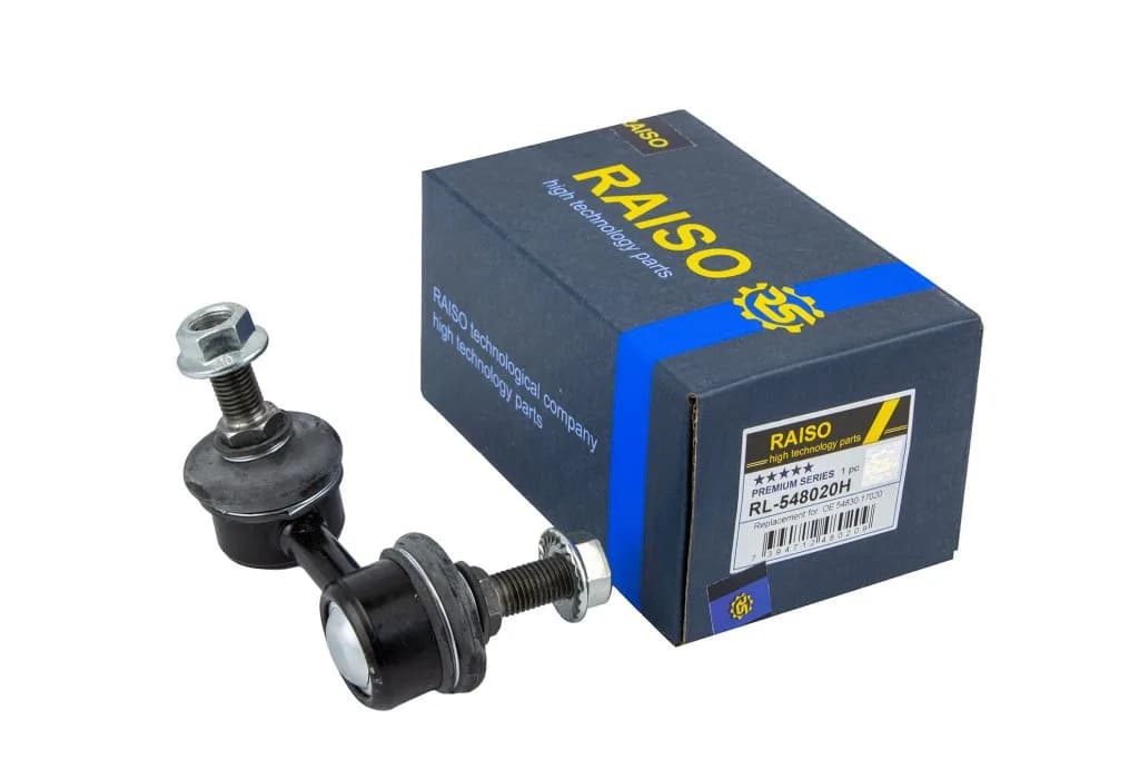 Стійка стабілізатора передня пр. Hyundai Accent I/II/Matrix 94-10 (L=61mm)